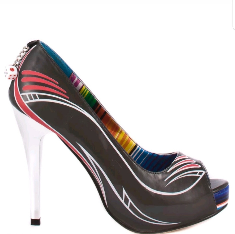 NIB Iron Fist race with the devil platform shoes👠